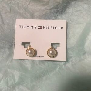 Tommy Hilfiger pearl earrings
